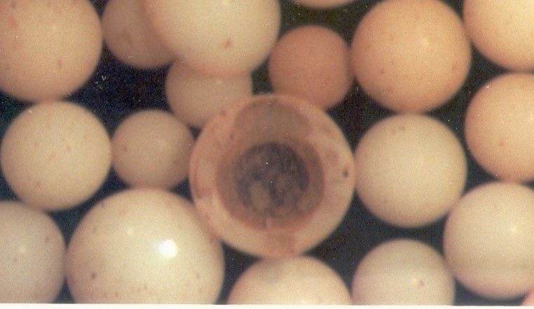 Photo 8 – Iron Inside the Resin Bead