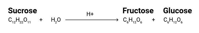 Sucrose inversion